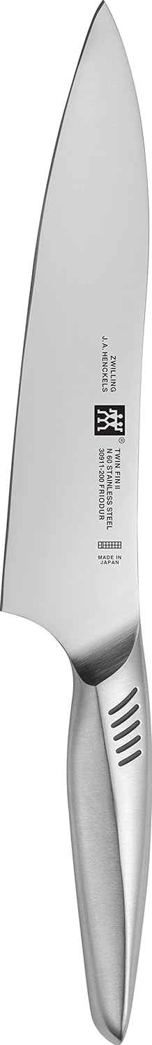Zwilling Twin Fin II Kochmesser 20 cm | Edelstahl-Küchenmesser, professionelles Küchenmesser, japani