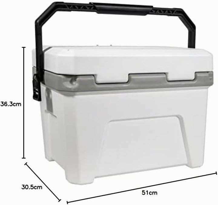PLANO Frost-Kühlbox - 5 Tage Eiskühlbox, Picknickbox, Gefrierschrank, Camping-Kühler, Angeln, Kühlbo