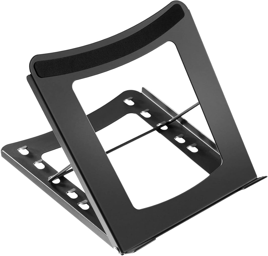 Newstar Deskstand Laptop/iPad-Ständer Schwarz NSLS075BLACK Schwarz Erhöhter Laptop-Ständer, Schwarz