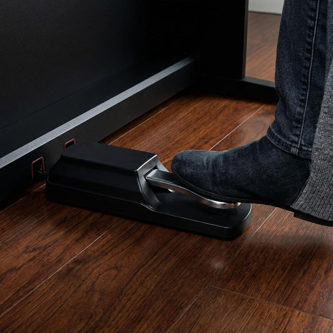 Sustain Pedal für Keyboard und Digitalpiano mit Polaritätsschalter, Universal Piano Pedal mit 6,35 m