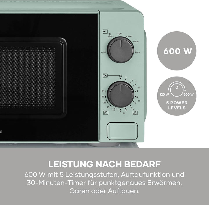 Severin Solo-Mikrowelle, 17L, 600W, Drehteller, Microwellengerät