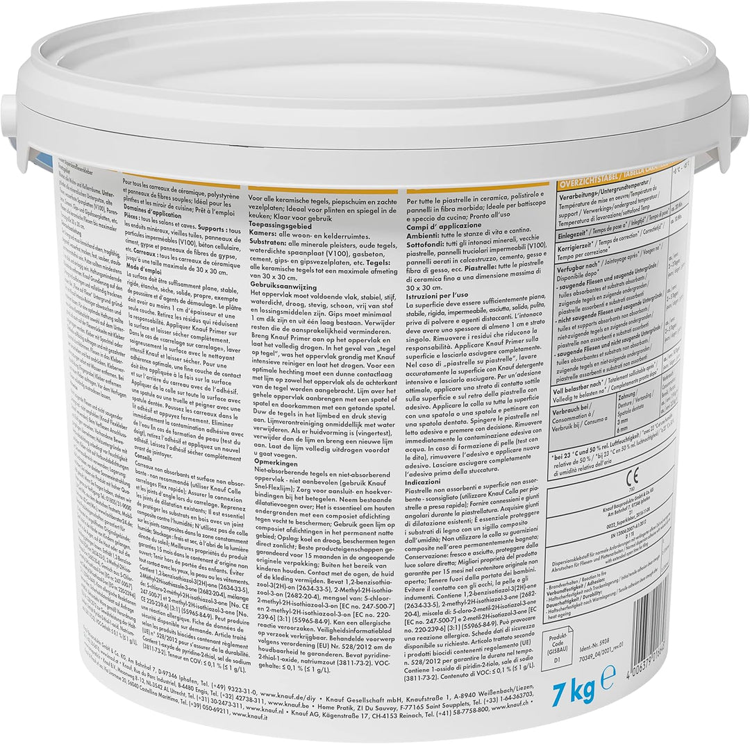 Knauf 5938 Superkleber 7 kg, grau,, 7 kg
