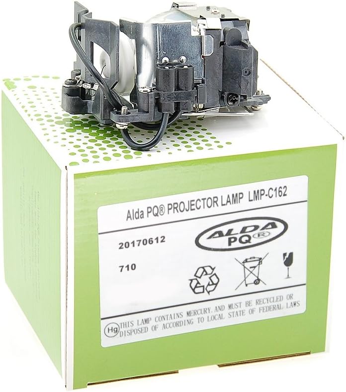 Alda PQ Premium, Beamer Lampe kompatibel mit Sony EX3, EX4, CS20, VPL-CX20, VPL-EX3, VPL-EX4, LMP-C1