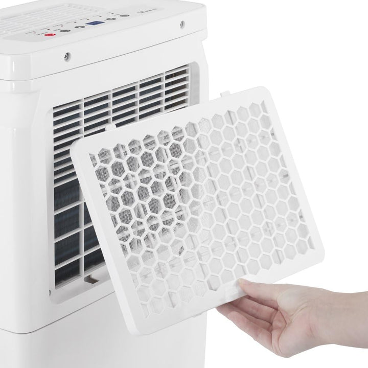 TROTEC Luftentfeuchter elektrisch TTK 72 E – Leistung 24 L/Tag – Fläche 50 m² / 125 m³ – mit Autoabs