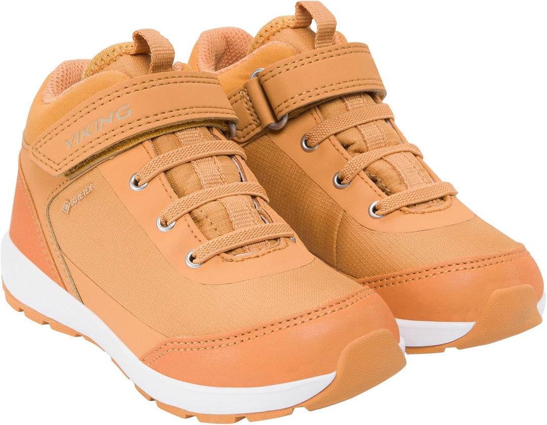 Viking Spectrum Reflex Mid Gtx Walking Shoe Unisex Kinder 32 EU Honey, 32 EU Honey