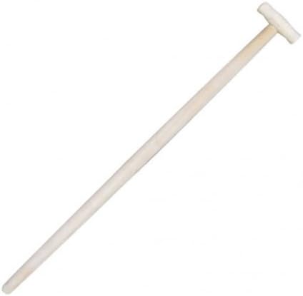 laguz 3 x Spatenstiel Grabegabel Spatengabel Stiel Holzstiel T Griff 100cm Set Ø 38