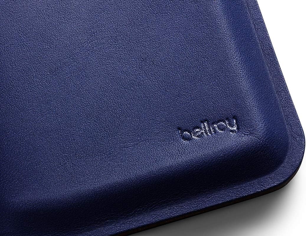Bellroy Apex Slim Sleeve (Schlanke Faltbare Leder-Brieftasche mit RFID-Schutz) - Indigo, Indigo