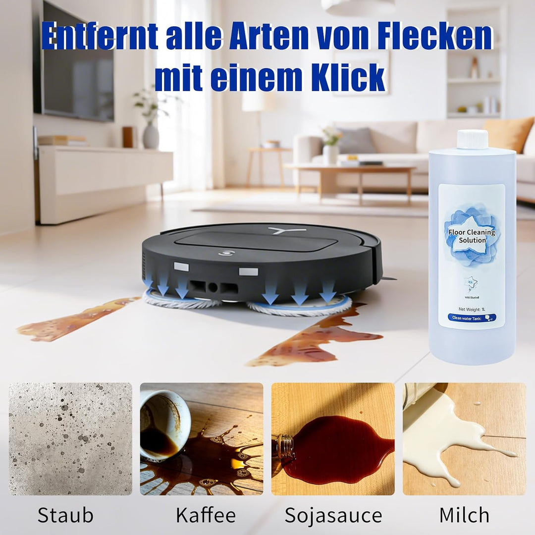 Reinigungsmittel für ECOVACS DEEBOT X11 Omni / X9 / X8 PRO OMNI /T80 OMNI /T50 OMNI /N30 OMNI Saugro
