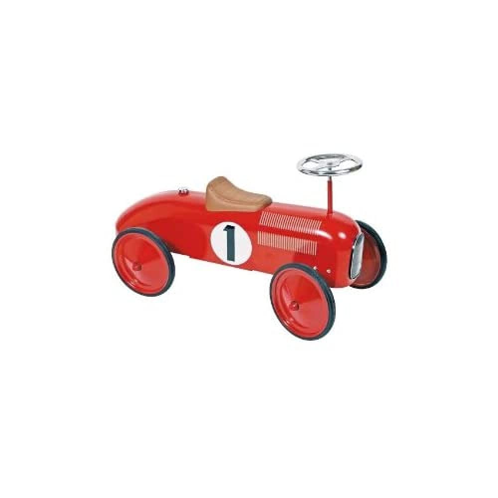 Goki 14135 - Rutscherfahrzeug, rot