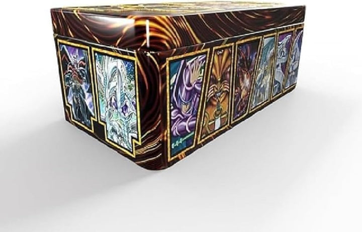 Yu-Gi-Oh! TRADING CARD GAME Tin of Dueling Heroes 25th Anniversary – Case (12 Stück) – Deutsche Ausg