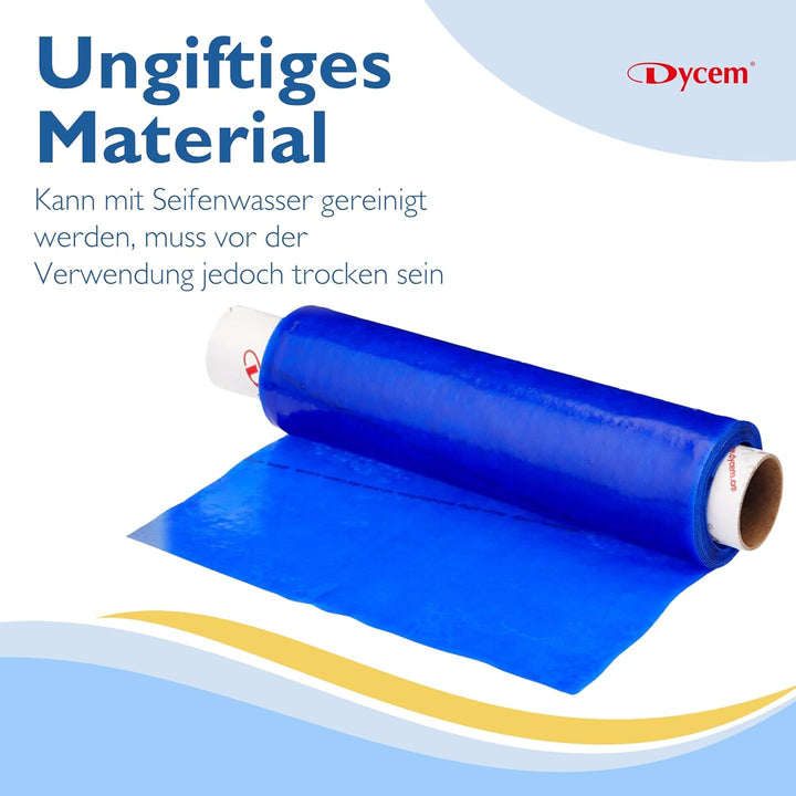 Patterson Walze Dycem Blau 2 m x 20 cm, Blau 2 m x 20 cm