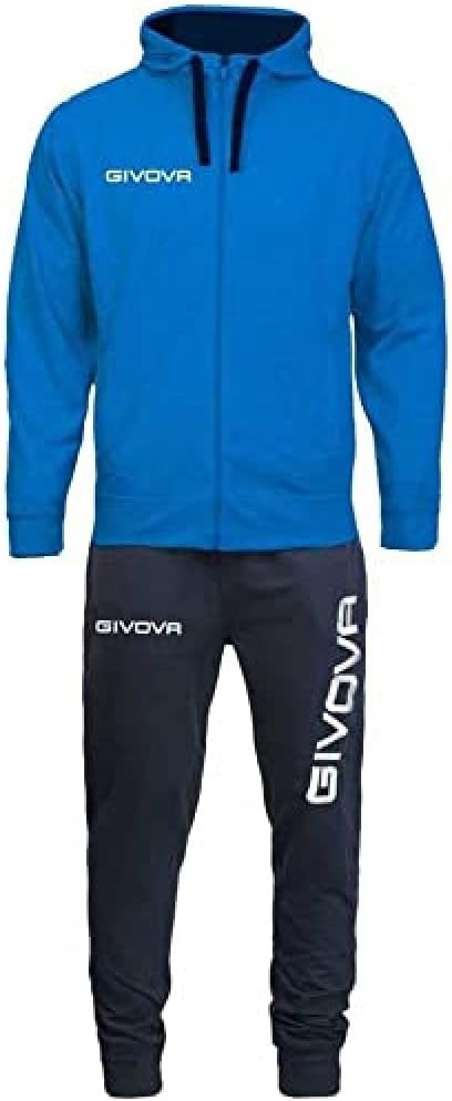 givova Herren Lf28-4604-s Overall, Hellblau Melange/Blau, S