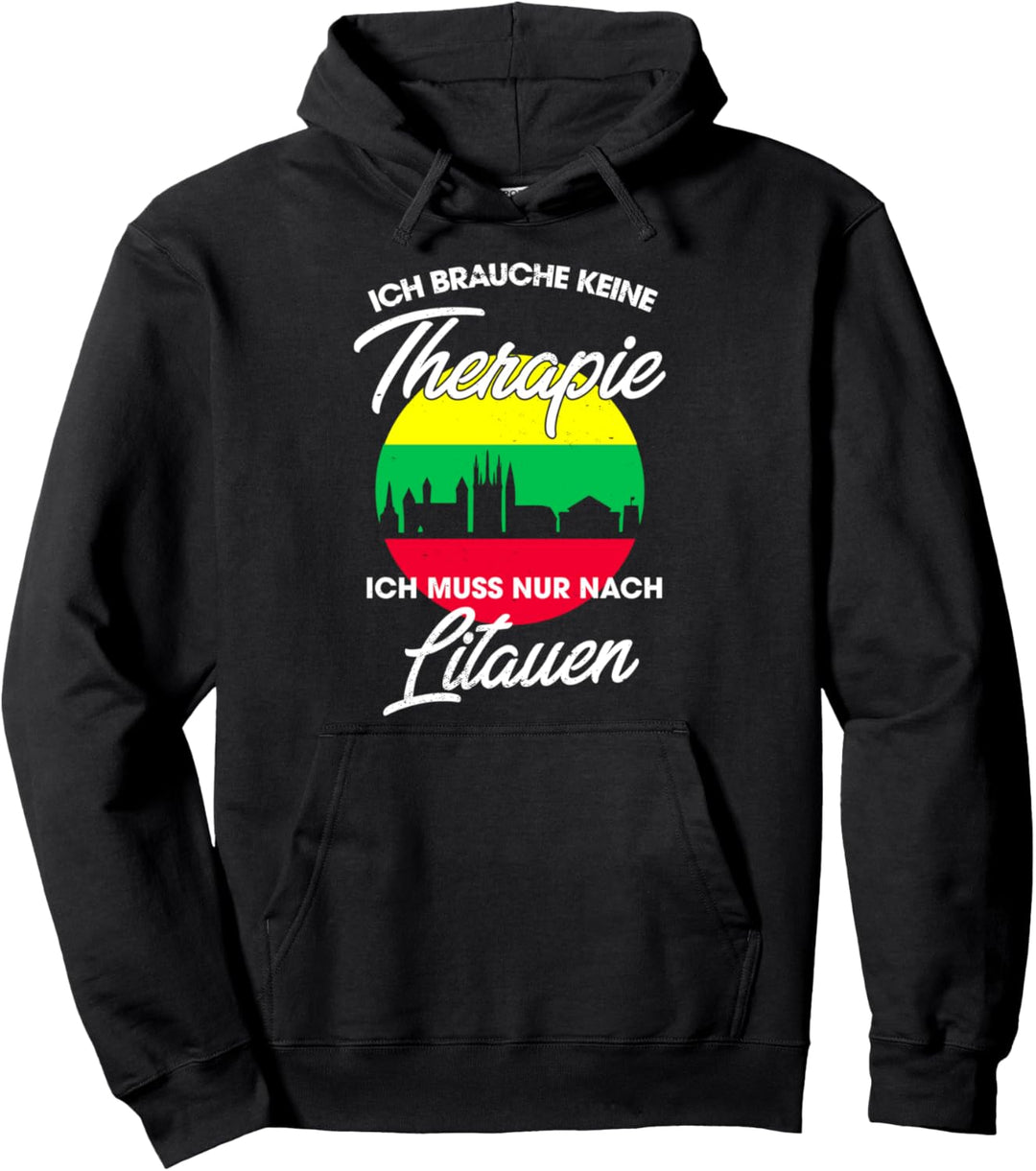 Litauische Flagge I Litauen Urlaub I Litauen Pullover Hoodie