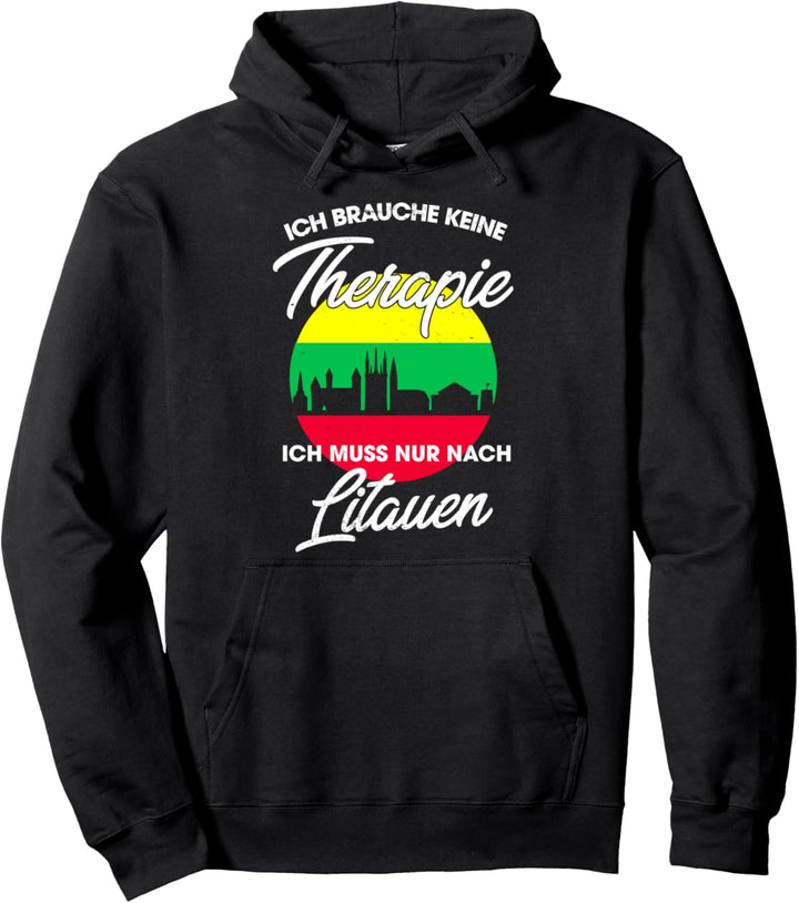 Litauische Flagge I Litauen Urlaub I Litauen Pullover Hoodie