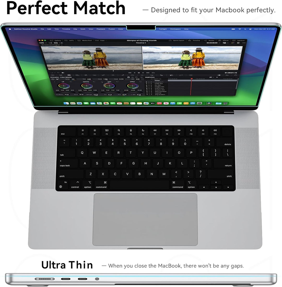 2 Stück Displayschutzfolie für MacBook Neo 13 Zoll A18 Pro (Version 2026, Modell A3404), Blaulichtfi