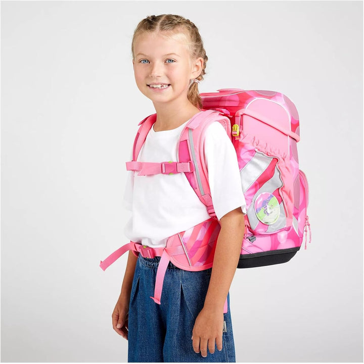 ergobag cubo Set ergonomischer Schulranzen, Vorgänger-Kollektion, klassisch 5-teilig 1. Klasse Grund