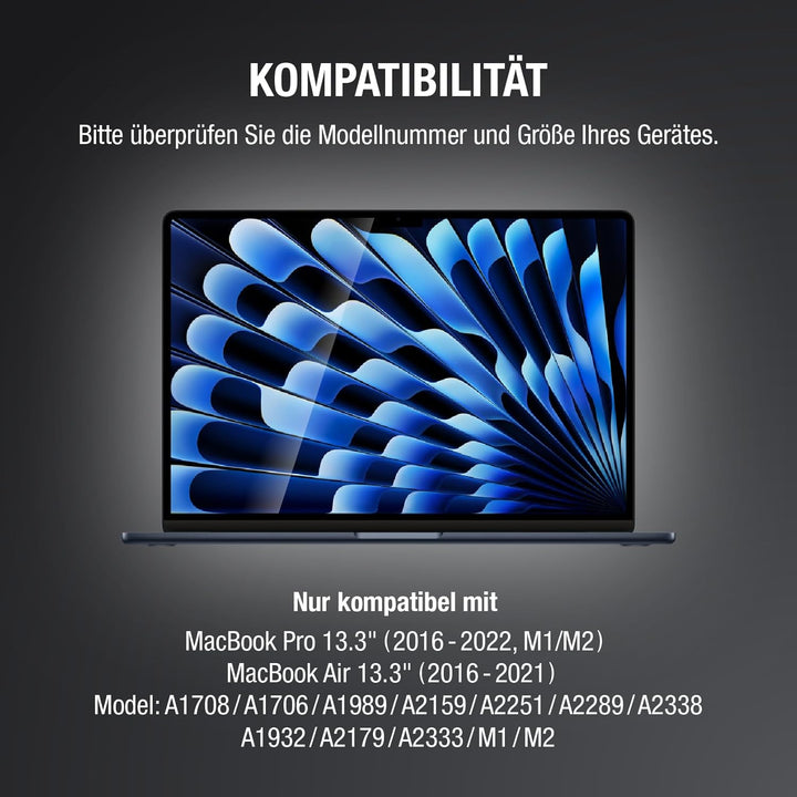 Fluflyer Magnetischer Blickschutzfilter Kompatibel Mit MacBook Pro 13 Zoll (2016-2022,M1,M2), MacBoo