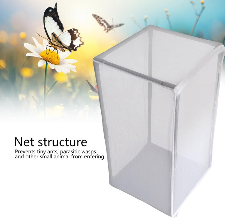 Insektennetzkäfig, 42 X 42 X 77 cm, Gewächshauszubehör, PVC, Schmetterlinge, Zuchtkäfige, Lebensräum