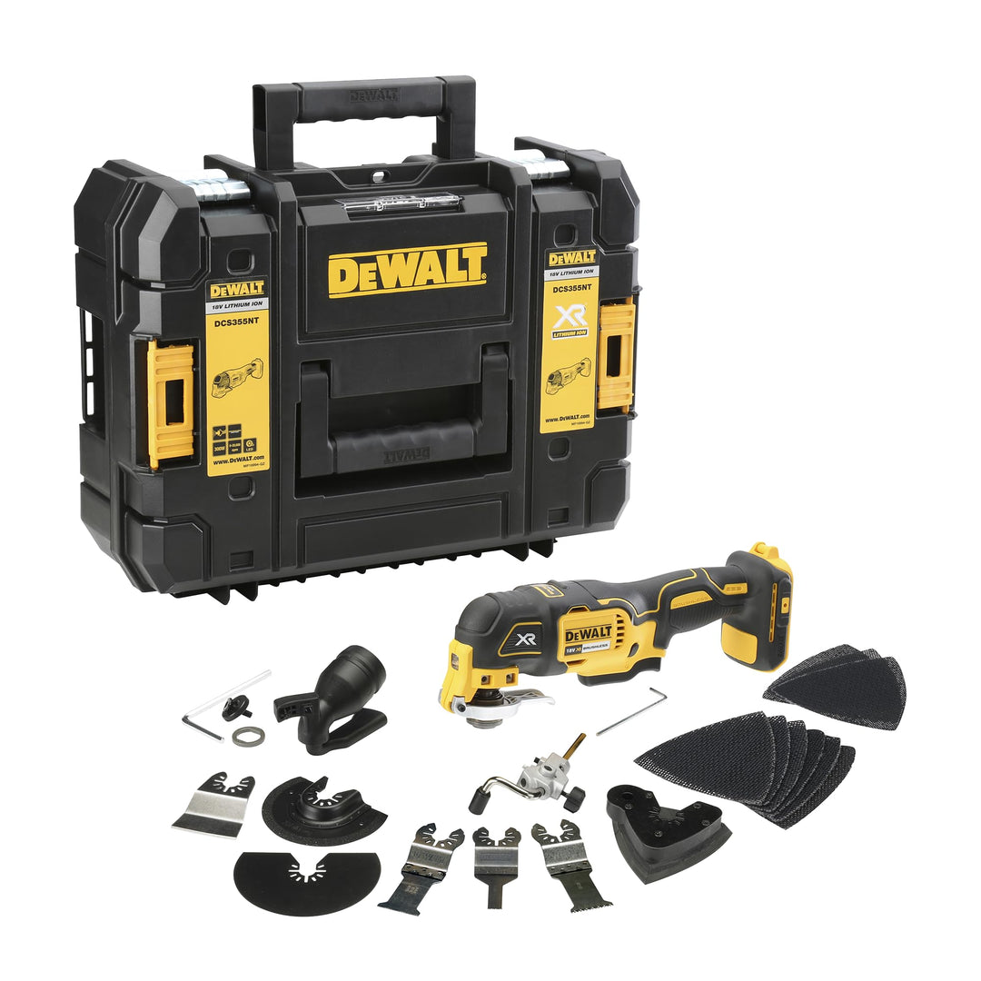 Dewalt 18 Volt oszillierendes Akku Multi-Tool DCS355NT (bürstenloser Motor, werkzeugloser Zubehörwec