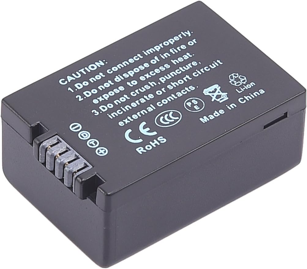 (2-Pack) DMW-BMB9E DSTE Ersatz Batterie Akku Kompatibel für Panasonic DMW-BMB9, DMW-BMB9PP und Lumix