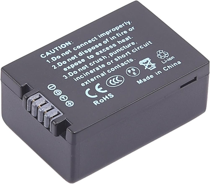 (2-Pack) DMW-BMB9E DSTE Ersatz Batterie Akku Kompatibel für Panasonic DMW-BMB9, DMW-BMB9PP und Lumix