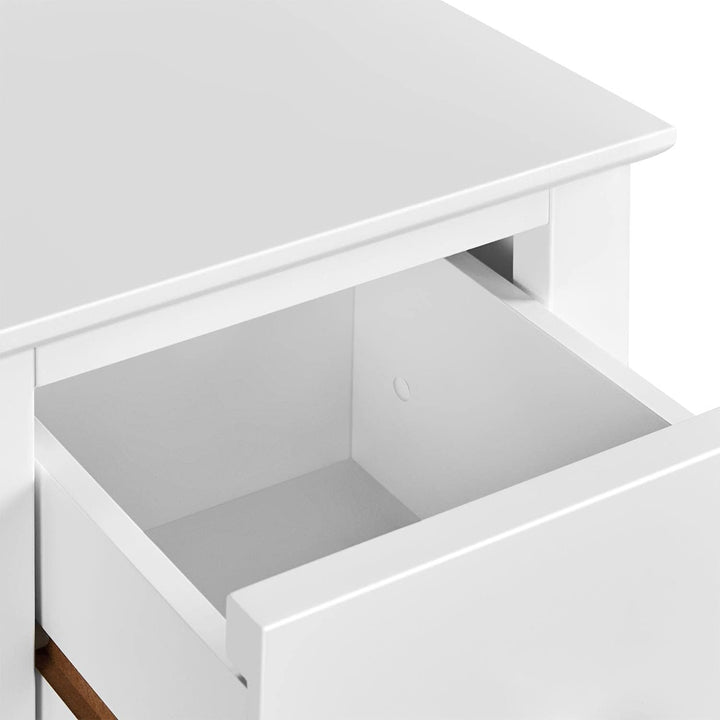 Yaheetech 2 STK. Telefontisch Weiss HBT: ca. 70 x 25 x 25 cm Beistelltisch mit Schublade Konsolentis