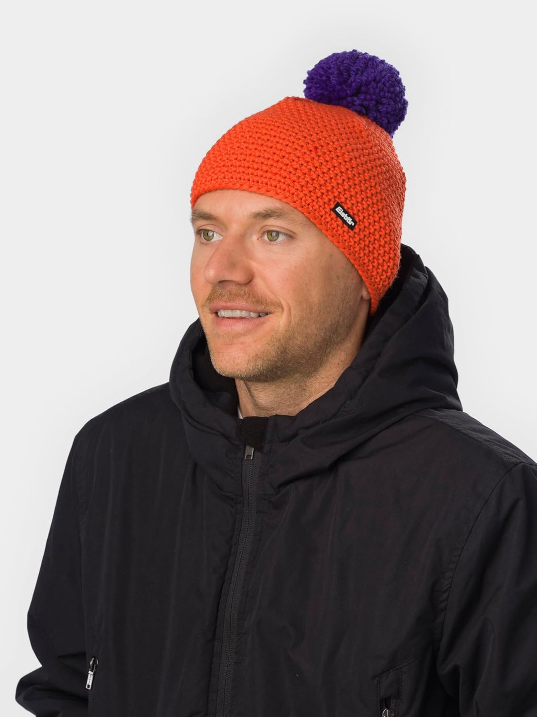 Eisbär Mütze Damen & Herren Jamie Pompon - Merino Unisex mit Fleece schützt vor Kälte und Wind - Kla