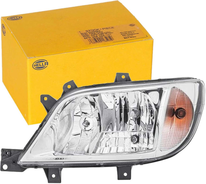 HELLA 1EH 246 047-211 FF/Halogen-Hauptscheinwerfer - links - für u.a. Mercedes-Benz Sprinter 4,6-T B