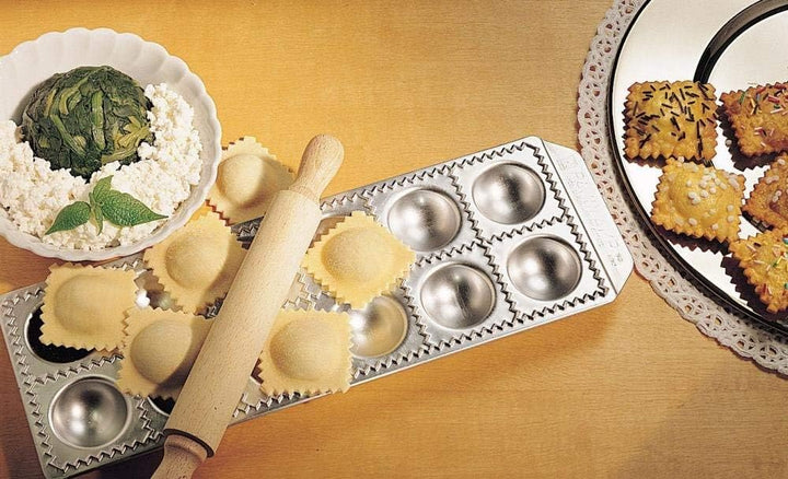 IMPERIA G S D Haushaltsgeräte Ravioli Chef Ravioliform, Stahl, 52x52mm, Natur