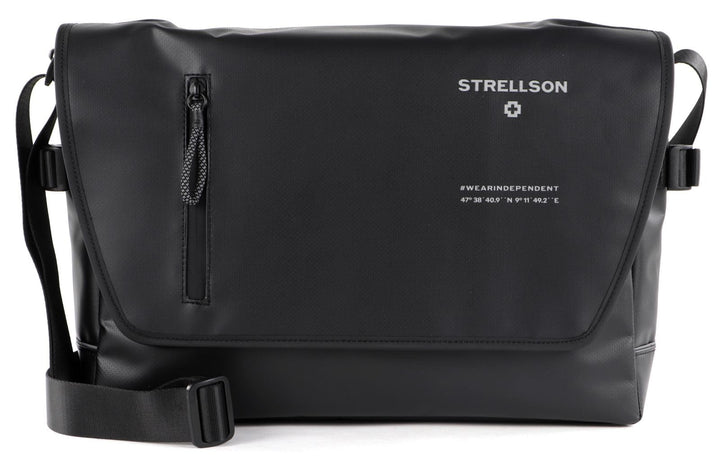 Strellson - stockwell 2.0 dorian messenger lhf Schwarz L Farbe:schwarz / Material:polyester,syntheti