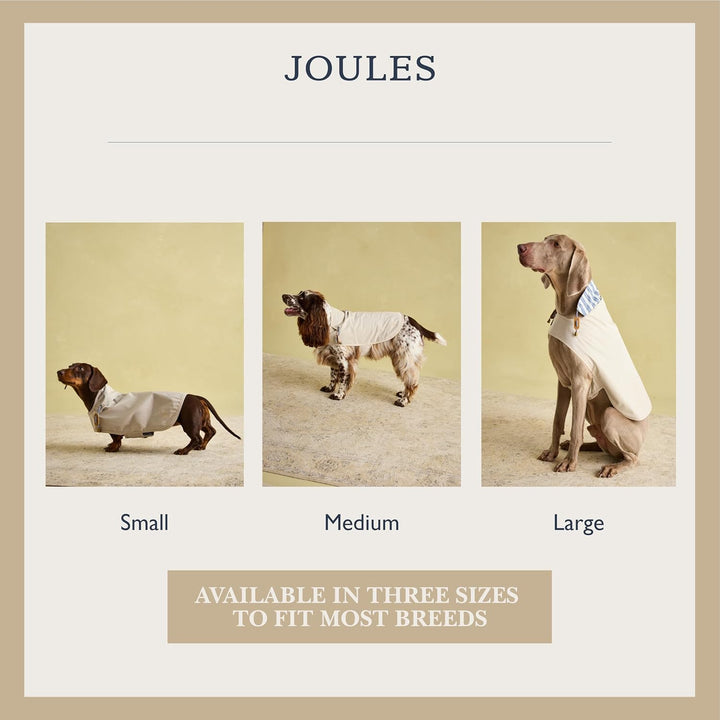 Rosewood x Joules Sandschalen-Regenmantel für Hunde, mittelgross, waschbar, leicht, wasserabweisend,