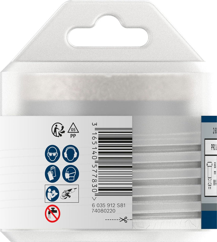 Bosch Professional 1x Diamanttrockenbohrer Dry Speed Best for Ceramic (für Trockenbohren von Hartker