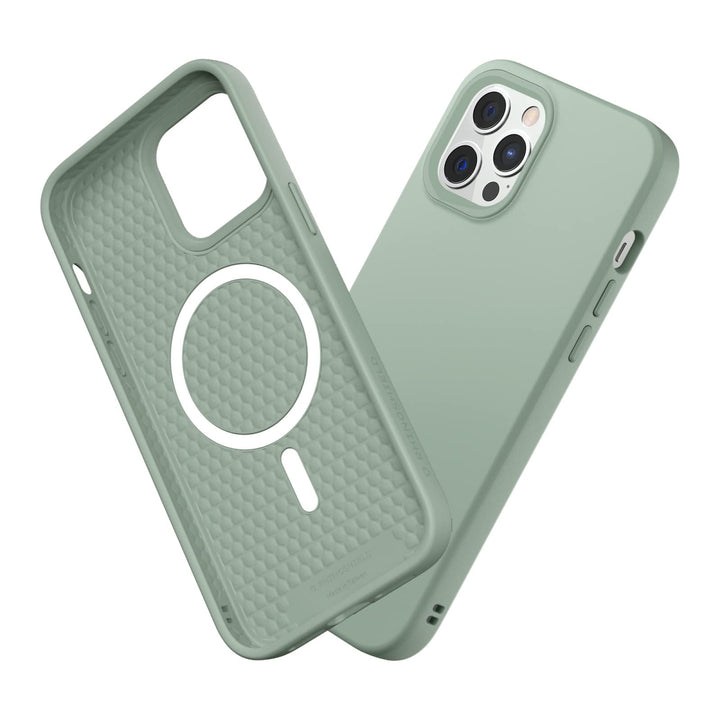 RhinoShield Case kompatibel mit [iPhone 12/12 Pro] | SolidSuit - MagSafe-kompatibel -Stossdämpfende