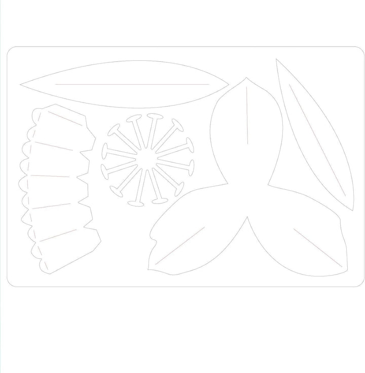 Sizzix Bigz L Stanzschablone 665107 Narzisse von Olivia Rose
