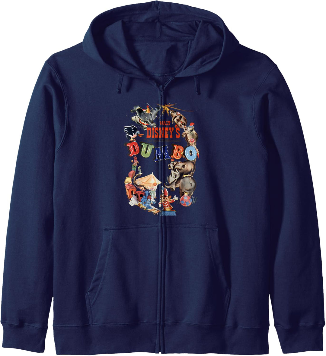 Disney Dumbo Vintage Movie Poster Kapuzenjacke
