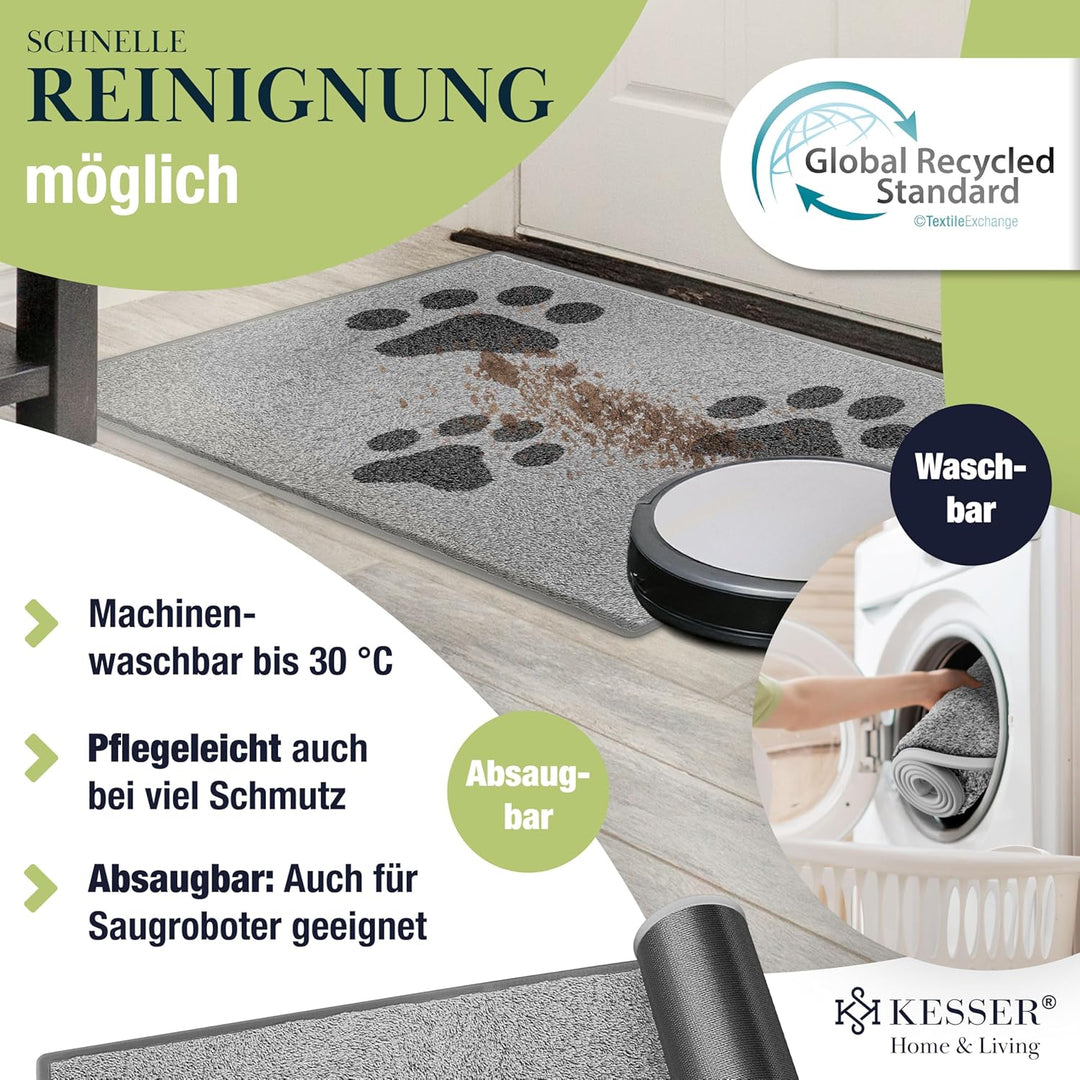 KESSER Schmutzfangmatte Profi Fussmatte in vielen Grössen, Türmatte, Teppich, Fussabtreter & Fussabs