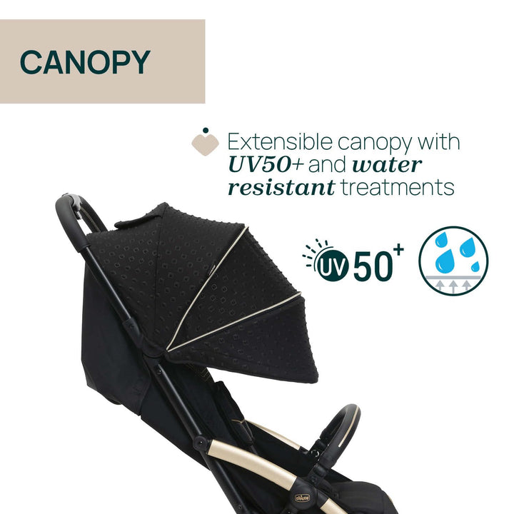 Chicco Goody X-Plus Kinderwagen, schwarz Re_Lux