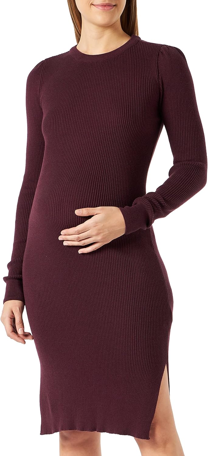 Noppies Damen Dress Piggott Long Sleeve Kleid, Wine Tasting - P983, 42 EU