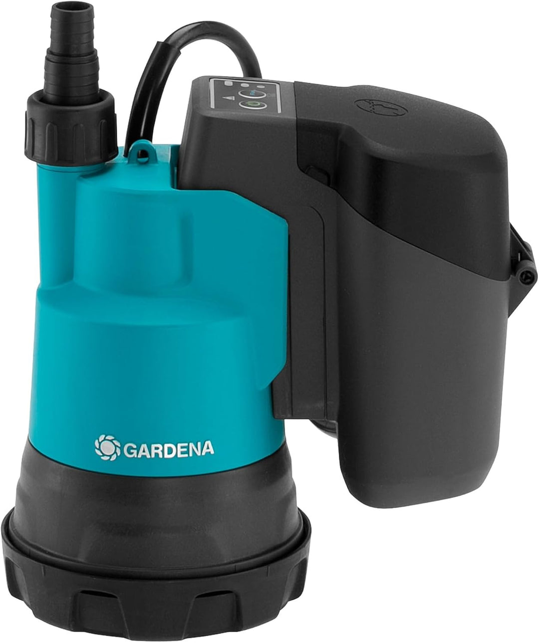 Gardena Akku-Klarwasser-Tauchpumpe 2000/2 18V P4A ohne Akku: Flachsaugende Akku-Tauchpumpe, integrie
