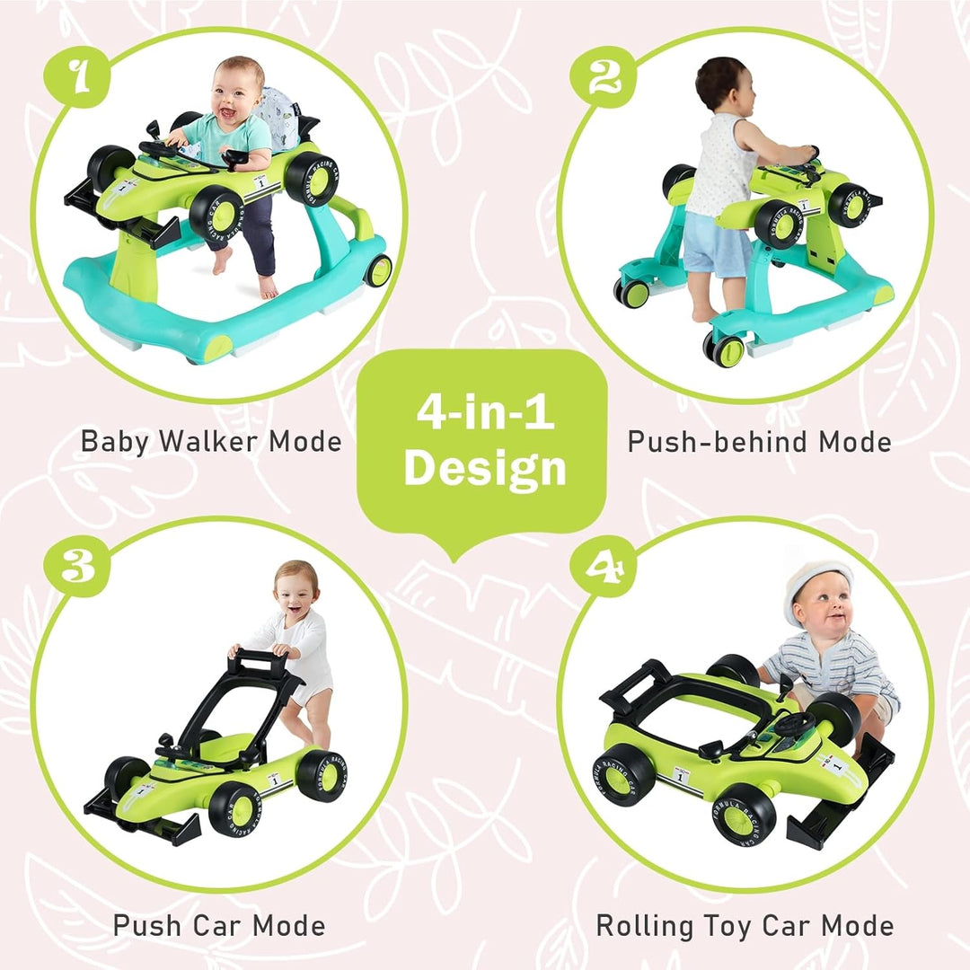 LIFEZEAL Lauflernhilfe für Babys, Jungen, Mädchen, mit 3 verstellbaren Höhen, Lauflernhilfe für Baby