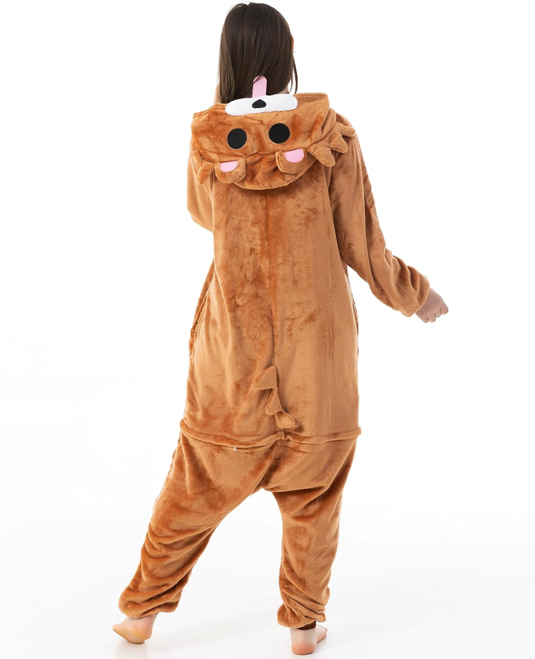 Katara 1744 (30+ Designs) Bären-Kostüm Grizzly, Unisex Onesie/ Pyjama-Qualität für Erwachsene & Teen