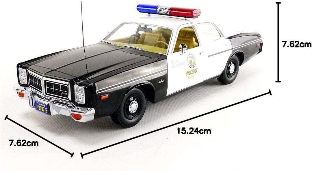 Greenlight - Miniatur zum Sammeln, 19042, schwarz/weiss
