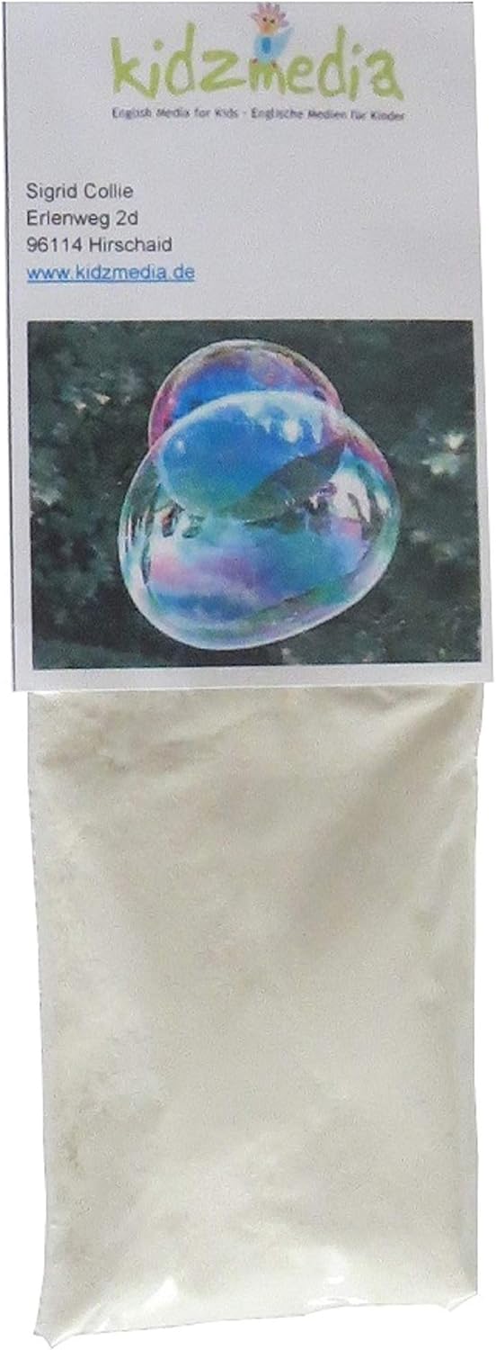 2 Paar Stäbe + 5L Pulver Riesenseifenblasen (33cm: Loop/Multi) Seifenblasen Kinder