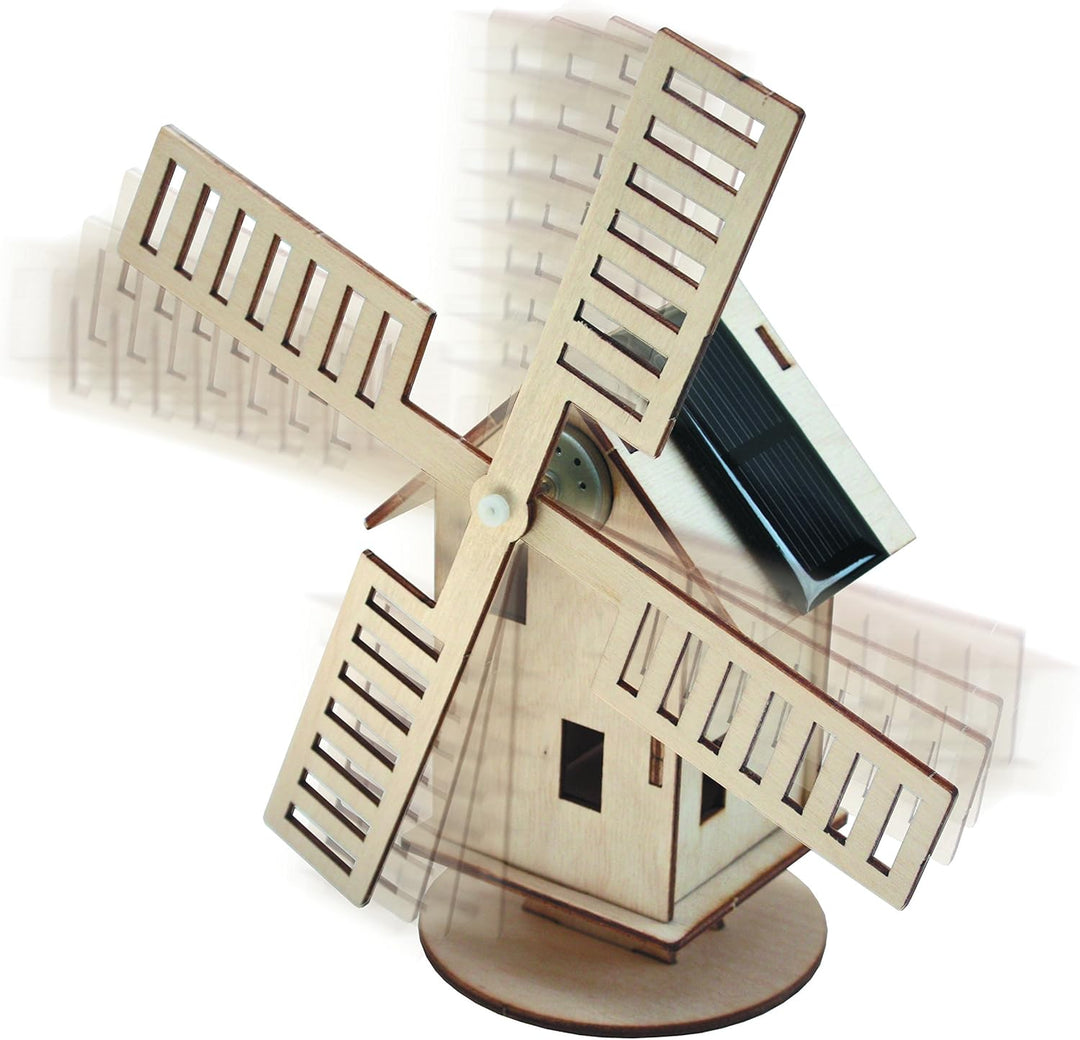 Sol Expert 40009 40009 Solar Windmühle, Braun