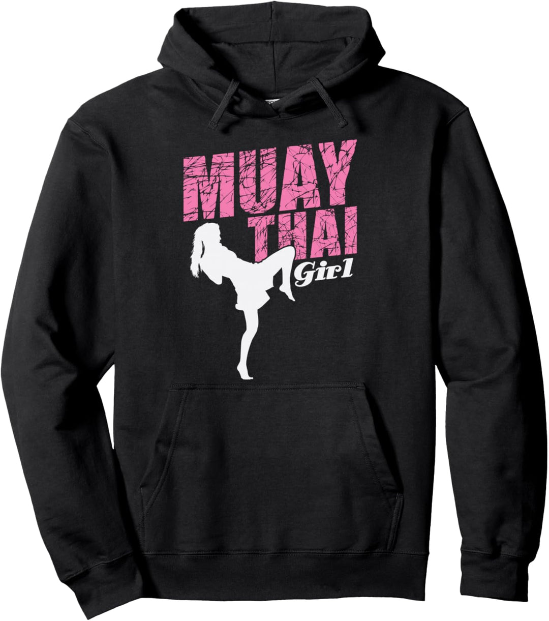 Muay Thai Mädchen Pullover Hoodie