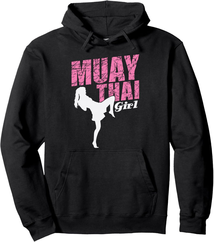 Muay Thai Mädchen Pullover Hoodie