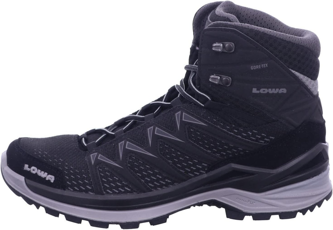 LOWA Stiefel mittel INNOX PRO GTX MID [2024] 46.5 EU Blau Grau, 46.5 EU Blau Grau