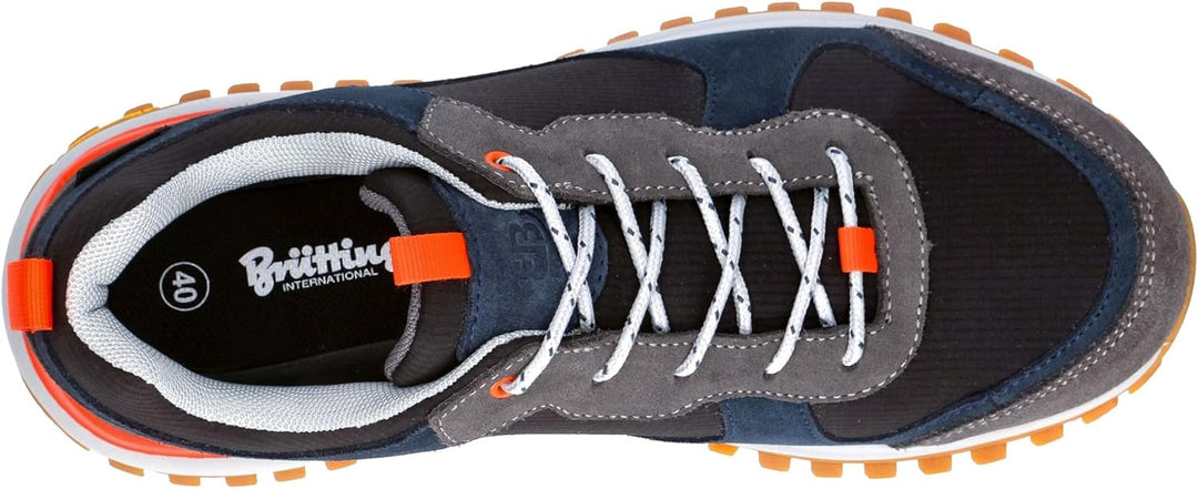 Brütting Unisex Mount CharlestonTraillaufschuhe 38 EU Schwarz Marine Grau, 38 EU Schwarz Marine Grau