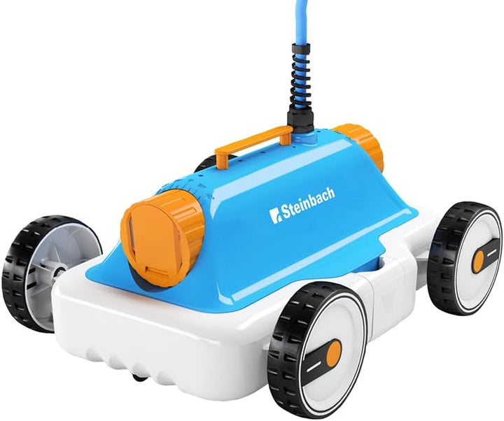 Steinbach Poolrunner S63 – 061007 – Vollautomatischer Bodensauger für Pools mit bis zu 18 m² Bodenfl
