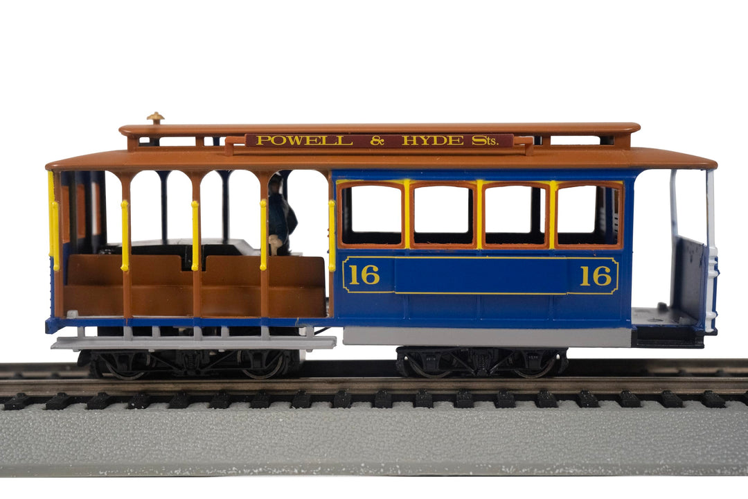 Spur HO - Bachmann Strassenbahn Cable Car Powell & Hyde Streets